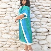Silk Long Kaftan 008