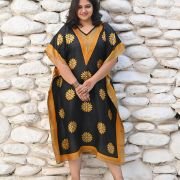 Silk Long Kaftan 010