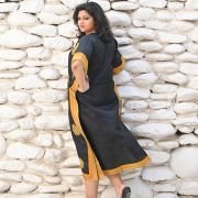 Silk Long Kaftan 010