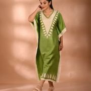 Silk Long Kaftan 012