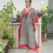 Silk Long Kaftan 013