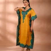 Silk Long Kaftan 020