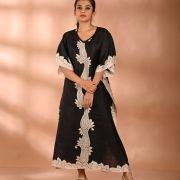 Silk Long Kaftan 023