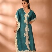 Silk Long Kaftan 024
