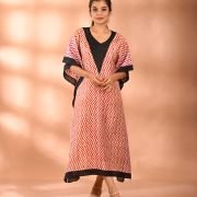 Silk Long Kaftan 025