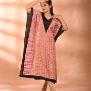 Silk Long Kaftan 025