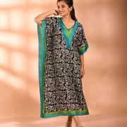 Silk Long Kaftan 026
