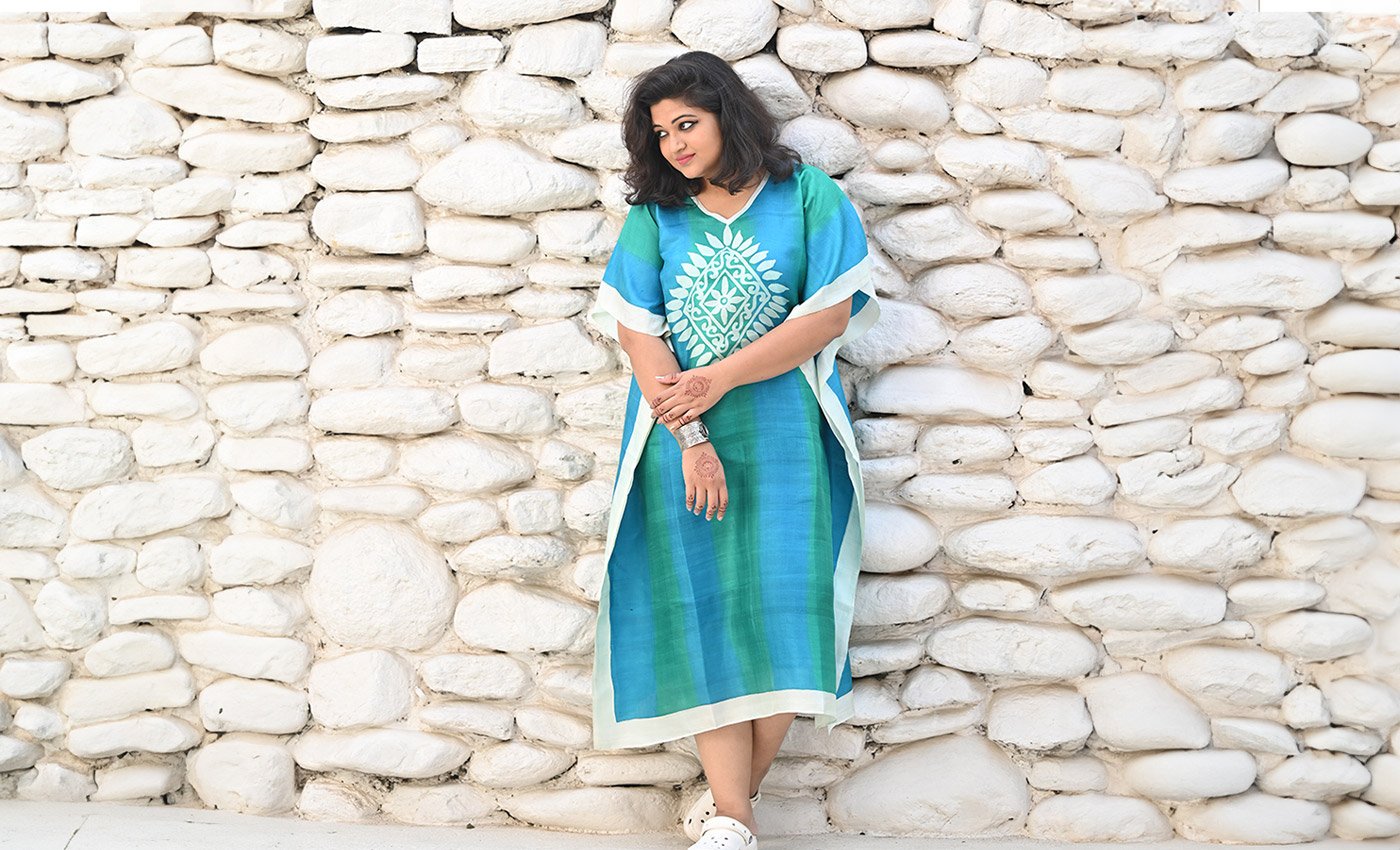 Silk Long Kaftaans