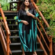 Silk Long Kaftan 043