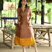 Sleeveless Pocket Dress 007