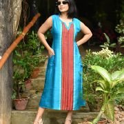 Sleeveless Pocket Dress 011