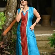 Sleeveless Pocket Dress 011