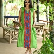 Sleeveless Pocket Dress 012