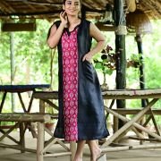 Sleeveless Pocket Dress 014