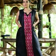 Sleeveless Pocket Dress 014