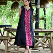 Sleeveless Pocket Dress 014