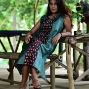 Sleeveless Pocket Dress 015